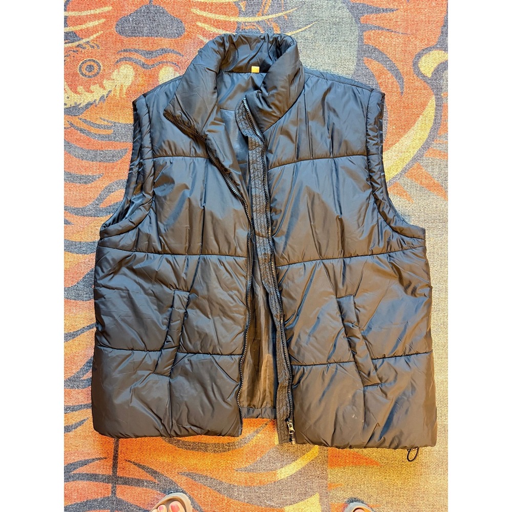 Black Puffer Vest